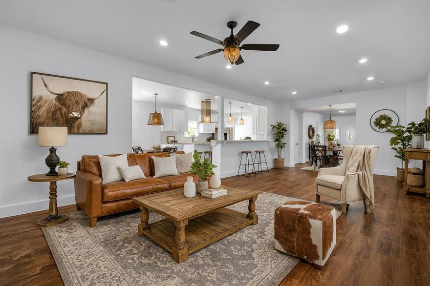 Your new home in Ferris, TX awaits! This stunning new construction offers the perfect blend of comfort and country living. With 6 bedrooms, 3.5 baths, and a spacious 2-story open-concept layout, there’s room for everyone to live, work, and thrive. Sitting on .89 acres, enjoy privacy and space to grow—plus a covered back patio perfect for relaxing or entertaining.

Don’t miss this incredible opportunity to own a piece of peaceful living just outside the city!. This stunning new construction comes with a 1-2-10 builder’s warranty for peace of mind, appliances and survey available. Motivated Seller - open to negotiate seller concessions to help towards closing cost or rate buy down.