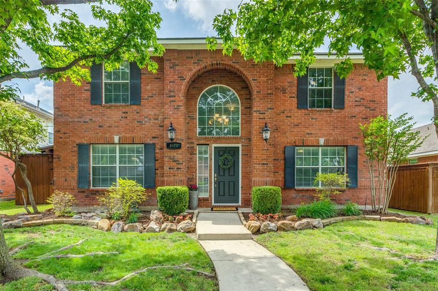 HUGE PRICE REDUCTION! ASSUMABLE LOAN @ 2.875% INTEREST RATE. Get a break on today’s interest rates and get into this beautiful home. Contact agent for details!

Welcome to 3920 Evergreen Court in the desirable Eldorado Estates community. This charming 4-bedroom, 2.5-bath home offers great curb appeal, mature trees, and a spacious, well-maintained interior. Inside, enjoy carpet-free living, an updated kitchen with granite countertops, stainless steel appliances, and ample cabinetry. The formal dining room features a shiplap accent wall and custom built-ins. Newly installed french doors create a private office space and fresh paint for a more neutral color palate. The primary suite includes a spa-like bath with modern finishes. Step outside to a covered patio overlooking a lush, private backyard—perfect for entertaining or relaxing. Conveniently located near major highways, shopping, dining, and highly rated McKinney ISD schools. This move-in-ready home blends comfort, style, and location—don’t miss it!