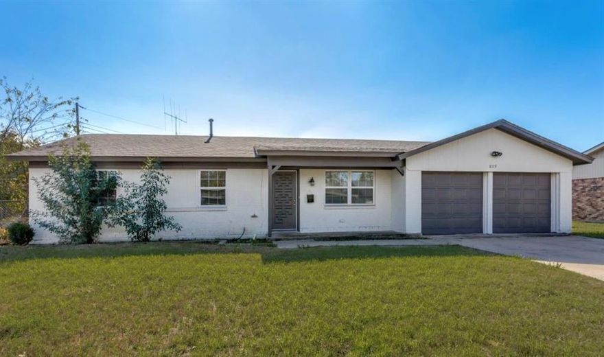 Located in the growing community of Everman, this well-maintained & renovated property offers the prefect blend of comfort, style and convenience. With approximately 1253 Sqft of living space, this property features 3 bedrooms and 2 bathrooms, thoughtfully designed for everyday living. 

Step inside to enjoy a carpet-free interior, offering both a clean aesthetic and easy maintenance. The inviting kitchen is a standout, featuring granite countertops and plenty of space for cooking and gathering. 

Outside you will find a spacious fenced yard, ideal for relaxing, entertaining or creating your own outdoor retreat - plus an additional storage structure for added functionality. 

Key Updates:
- Roof replaced approximately 2 years ago
- Renovated interior with modern touches
- Durable, low maintenance flooring throughout

Schedule your private tour today and see all this home has to offer.