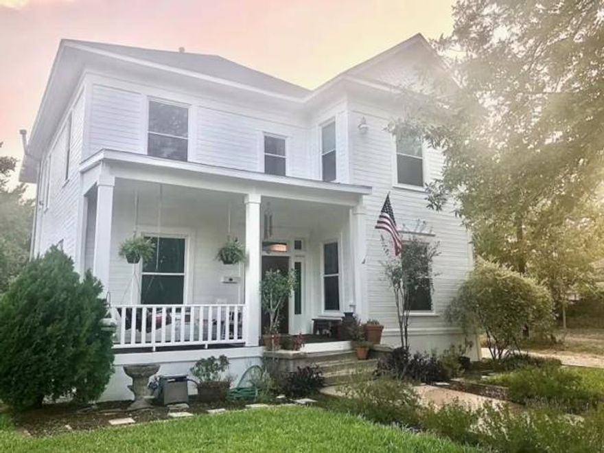 Welcome to one of Waco's historic treasures featured in Historic Homes of Waco! Walking distance to the Silos, Downtown Waco, Foster Pavilion and minutes from Baylor University. Large living space that opens to the kitchen and dining room, a wood-burning fire place, plenty of natural light throughout, stainless steel refrigerator, stocked kitchen with utensils, plates, bowls, all cooking supplies, a coffee bar, and more. This active STR investment property, zoned O-2, is a top performer in the area and is being sold AS IS! All furniture included in the sale. Comfortably sleeps 15 people, and is equipped with a pickleball, volleyball, basketball area, large firepit, and large covered patio. Double lot, potential for another SFR or STR development. Don't miss out on this property, call today!