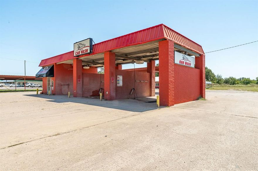 Here is a great multi use offering!! This property features a self serve 4 bay carwash, with two new vacuum stations! One of the bays is to accommodate trucks and the other 3 are for automotive use! There is also a car lot attached to the property, this could serve for many retail options! The last building is a nice metal shop with two garage doors, it is spray foamed and has electric service! So much of the car wash has been updated in the recent years. The lights throughout the facility have been updated, new signage all around with one being a digital sign. The advertising possibilities are endless with the exposure this location provides! The pits were just pumped out and all parts of the car wash and functioning properly! There was a brand new change machine installed recently. There are 3 new product vending machines and one older to help increase your revenue! The location and the covered parking provide so many potential opportunities! This is a great investment opportunity!!
