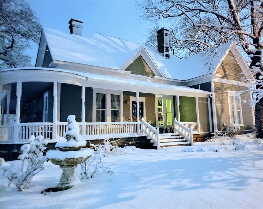 PRICE REDUCTION   The Gallery House Boutique Hotel, opened for business in September 2020 and has been well received!  This Craftsman Home, originally built in 1895, took two years to restore and convert into a Hotel. A turn-key business. Located half block from Tarleton State University and on a corner lot with room to expand.  Featuring four private rentable rooms, elegantly designed and all with modern conveniences. Zoned Mini splits in every room, smart T.V., microwave, mini fridge, custom showers and well made matresses and lines. Hardwood floors throughout. Hotel features 10 foot ceilings with re-claimed vintage stamped tin in all three downstairs KING rooms, each with a different design. Five original fireplaces, Commercial gas tankless water heater, externally mounted, along with professional water softner system which protect fixtures, shower doors and appliances. Grounds include, a detached office studio with private bath and zoned heating and air, custom rock patios, sidewalks, courtyards and native landscaping.  An asphalt parking lot with an ADA concrete slap provides safe parking off the street, with a designated Entrance and Exit. An ADA cement ramp with railing, plus steps from parking lot lead guest to our beautiful wrap around porch to access Hotel. Property has room to build Phase II if desired, which would include the addition of three rental units on one foundation. Sewer tap in place and parking lot built with 14 spaces to accomodate future expansion. The Gallery House Boutique Hotel has excellent review scores, repeat guest, local business, corporate travel, sub-contractors and transient weekend buisness. The Gallery House Boutique Hotel has an establised website which captures majority of reservation bookings. Walking distance to Tarleton State University, Historic Downtown, and Hospital district. Property is an asset gain as Tarleton State University grows expenditually in all directions.