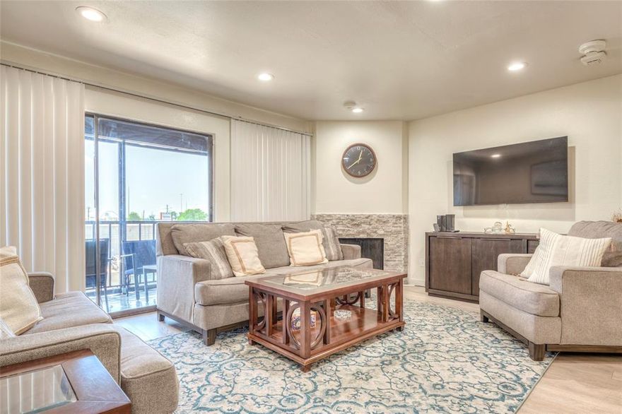 Fully remodeled and updated  2Bed-2Bath Condo in Dallas, TX  a rare find that wont last long. Very near 635 . Secure gated community. Home has an open, split-design floor plan that is modern and private.  Lots of natural light. Fresh paint, new bathrooms , new appliances and new LVP flooring making it very easy to clean and maintain. Screened in balcony to prevent bugs and can actually be used in those cool nights. Complex has tennis courts and swimmig pools. This home is on the third floor and there is an elevator. Building has its own amazon lockers and mail station inside the buikding. Overlooking the tennis courts and the dog park and next to the swimming pool.