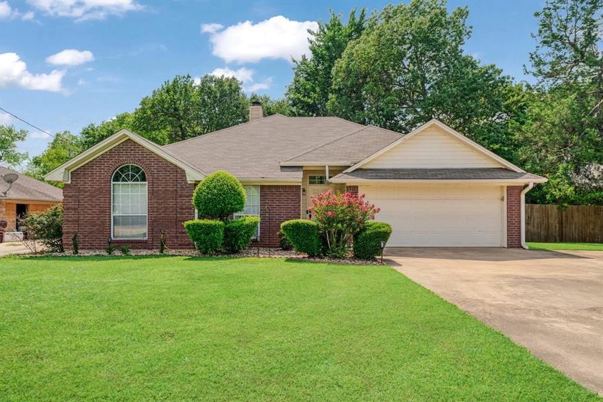 Welcome to Your Dream Home in Turtle Creek in the heart of Reno, Texas! This stunning red brick home offers the perfect blend of comfort, space, and charm. Featuring 3 spacious bedrooms and 2 full bathrooms, the open-concept layout seamlessly connects the kitchen, living, and dining areas—ideal for modern living and entertaining. The cozy living room boasts a real wood-burning fireplace, perfect for relaxing evenings at home. Step outside to a large deck and patio area, tailor-made for gatherings and enjoying the outdoors. The property also includes a fully powered shop—perfect for hobbies, storage, or a workspace—and is enclosed by a brand-new privacy fence. Nestled just beyond the creek, where you can enjoy peaceful views and even do a bit of fishing, this home offers a little bit of everything. Don’t miss your chance to own this exceptional home in one of Reno’s most sought-after neighborhoods. Schedule your tour today!