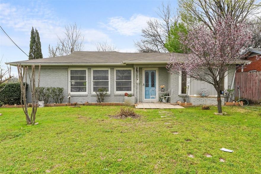 As-is. Charming corner-lot home in Fort Worth! This inviting 3-bedroom, 2-bath residence offers a comfortable layout with two spacious living areas, perfect for relaxing or entertaining. One of the living rooms is oversized and features a cozy pellet stove fireplace, creating the perfect gathering space during cooler months. The home sits on a desirable corner lot and showcases pride of ownership throughout. Conveniently located just minutes from downtown Fort Worth and close to popular destinations like the historic Fort Worth Stockyards, vibrant Sundance Square, and the scenic Trinity Trails. Enjoy easy access to shopping, dining, entertainment, and major highways while still having a comfortable place to call home.