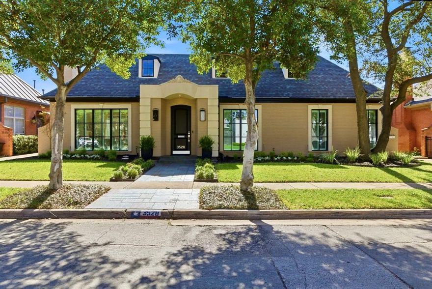 Rare opportunity in a prime Dallas location! Welcome to 3528 N Versailles Ave, a beautifully refreshed home in one of Dallas’ most desirable neighborhoods, offering timeless style and exceptional versatility. The home features hardwood floors throughout and light-filled living spaces designed for both comfortable everyday living and effortless entertaining.

At the heart of the home, a chef’s kitchen opens to a spacious living and dining area, creating a seamless gathering space that overlooks a beautiful private courtyard, bringing natural light and tranquil views indoors. Recent upgrades totaling nearly $100,000 include all new windows, new sliding glass doors, and a freshly painted exterior, enhancing both the home’s efficiency and aesthetic appeal.

The property also features a separate 2-bedroom, 2-bath accessory dwelling unit (ADU), ideal for guests, multigenerational living, or potential rental income.

Step outside to a separate outdoor retreat featuring a serene pool and spa, offering the perfect setting for relaxing or entertaining. Thoughtfully updated and ideally located near premier dining and shopping.