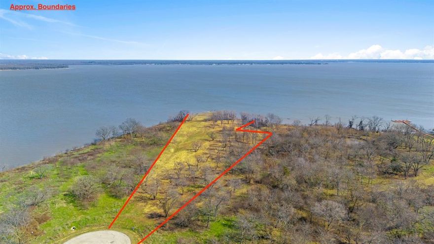 Incredible Waterfront Lot in the Exclusive Edgewater Gated Community! This expansive 2.798+ acre property features over 282 feet of water frontage on Cedar Creek Lake. Positioned at the tip of the peninsula, it offers panoramic 180-degree views—one of the most exceptional building lots in the subdivision. With north-western exposure, open water views for miles, this lot provides a truly serene setting. Build your dream lake house, surrounded by a mix of mature trees. The community includes underground utilities, paved roads, gated entry, boat slips, and a lakeside pavilion. This is a rare opportunity to own in a neighborhood with beautiful new homes being built throughout the area.