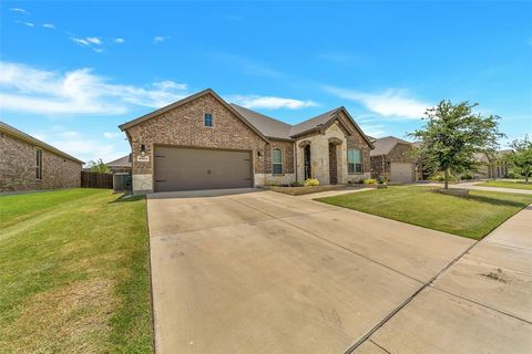 A home in Aubrey