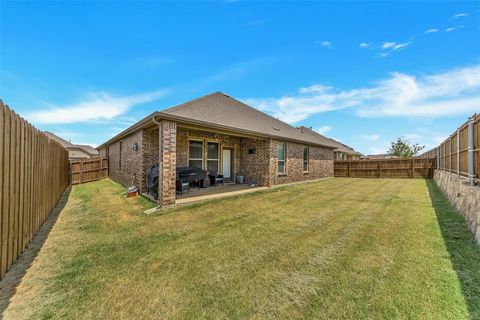 A home in Aubrey