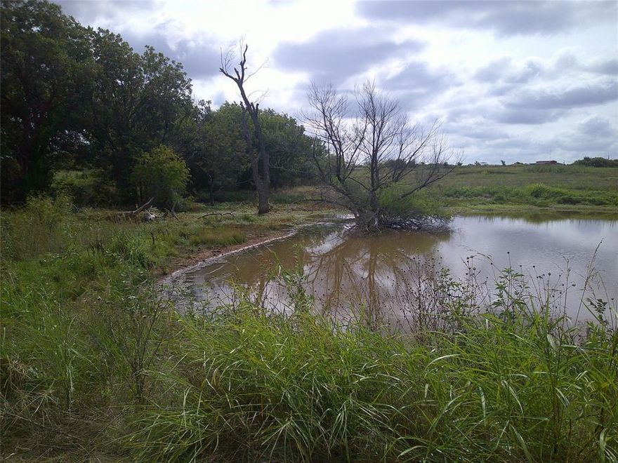 Oh my what a beautiful tract of land with large native Texas pecan trees. Sandy loam soil, great views of the Texas countryside with plenty of peace and quiet out here with Bowie Lake right down the road. This tract has a nice sized pond and great creek area meandering thru property. Several tracts to choose from with some having creek running thru it and all having big beautiful trees so come out and pick which one suits you best! No mobiles or mfg homes but barndo's are fine. Plenty of room for the kids, cows and Dad's toys and just a very short drive back to Bowie. Great country feel, paved county road frontage and water wells in area are good.