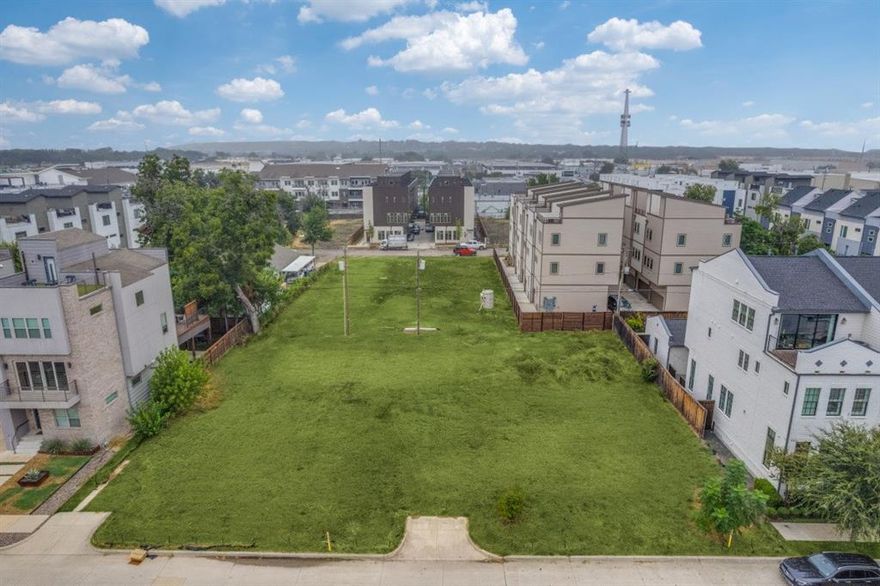 This lot is ready for development in the popular Linwood Urban Village area just west of downtown Fort Worth. Zoning will allow for townhomes with multiple units. Plans for a 13 Townhome Condominium complex were originally approved by the city. Plans can be renewed with the city and the original AIA award-winning Architect, Bang Dang, is willing to stay on board and assist. He is also willing to modify the original plans to suit the buyer's needs if needed. This is a fantastic location and opportunity! Walking distance to downtown central business district, Museum district, Ft Worth School of Medicine, Montgomery Plaza, Dickie's Arena, Trinity River Trails, top restaurants and nightlife along 7th Street, Camp Bowie Blvd and University Drive.