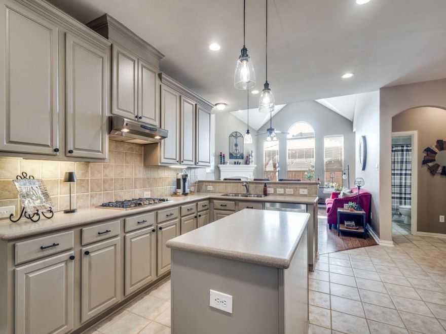 Welcome to this beautifully maintained home in one of Flower Mound’s most desirable neighborhoods! Featuring a spacious and functional layout, this property offers two bedrooms conveniently located on the first floor, including a generous primary suite with a large walk-in closet, providing both comfort and convenience. The open-concept floor plan creates an inviting atmosphere perfect for everyday living and entertaining. The kitchen flows seamlessly into the living and dining areas, making it easy to host gatherings or enjoy time with family. Additional highlights include a 3-car garage, offering plenty of space for parking, storage, or hobbies. Residents also enjoy access to community amenities such as a pool, parks, and scenic walking trails, enhancing the lifestyle this neighborhood has to offer. Ideally located near top-rated schools, shopping, dining, and major commuter routes, this home combines comfort, convenience, and community living. Bring your personal touches and make this wonderful home your own!