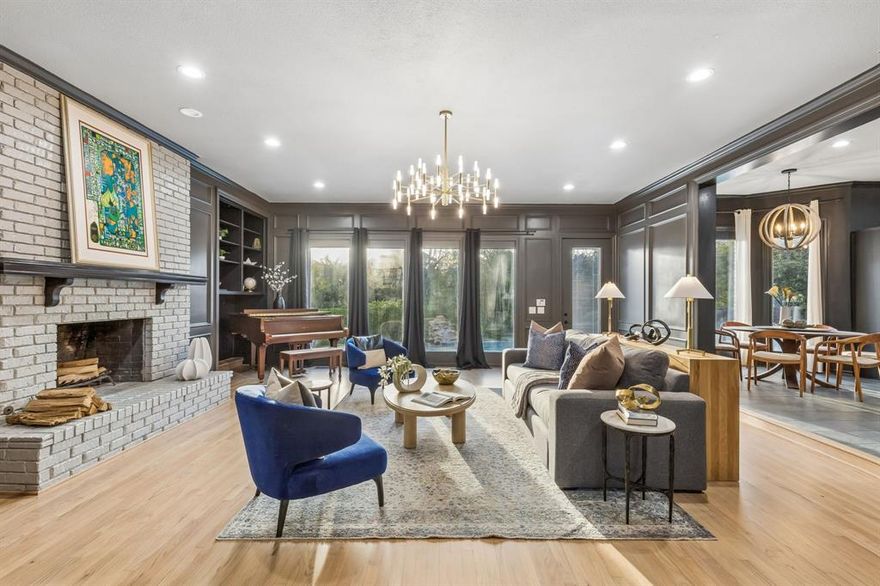 Back on market—buyer terminated with no repairs requested. 5 bedrooms, over 4,300 square feet, and a pool on a beautiful wooded creek lot in North Lake Highlands. This spacious two-story offers multiple living areas, a dedicated office with built-ins, and abundant natural light throughout.

The oversized kitchen features a large island, granite countertops, and plenty of storage, while hardwood floors, skylights, a game room, and a wet bar add character throughout the home.

The downstairs primary suite feels like its own private retreat with a fireplace, sitting area, gorgeous creek views, spa-style bath with jetted tub & separate shower, plus a dry sauna.

Outside, mature shade trees frame a lush backyard with an in-ground swimming pool and peaceful creek views—creating a private setting that’s hard to find in Northeast Dallas.

With over 4,300 square feet, a pool, and a rare creek lot, this home offers incredible space and the opportunity to bring your own design vision and make it truly special.