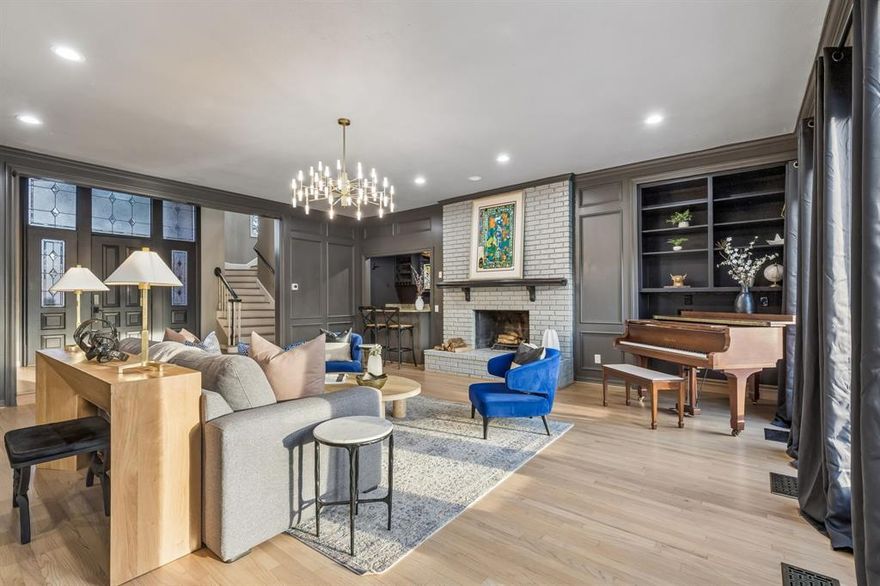 5 bedrooms, over 4,300 square feet, and a pool on a beautiful wooded creek lot in North Lake Highlands. This spacious two-story offers multiple living areas, a dedicated office with built-ins, and abundant natural light throughout.

The oversized kitchen features a large island, granite countertops, and plenty of storage, while hardwood floors, skylights, a game room, and a wet bar add character throughout the home.

The downstairs primary suite feels like its own private retreat with a fireplace, sitting area, gorgeous creek views, spa-style bath with jetted tub & separate shower, plus a dry sauna.

Outside, mature shade trees frame a lush backyard with an in-ground swimming pool and peaceful creek views—creating a private setting that’s hard to find in Northeast Dallas.

With over 4,300 square feet, a pool, and a rare creek lot, this home offers incredible space and the opportunity to bring your own design vision and make it truly special.