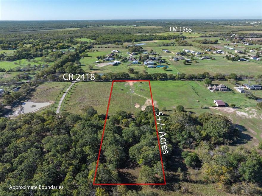 Stunning ACREAGE located in the highly sought after Union Valley, Tx. Gorgeous custom homes line the paved road to the very last tract of land before the curve, the best of the bunch with plenty of cleared space for your build site in front and many mature shade trees in the back. The large ranch behind this land flanks the east side too so you are not likely to have a neighbor on that side. Also provides all of the deer watching you can imagine right out your back door. Just a few minutes drive to the bottom lands that breed an array of wildlife! The pipe fence in front is already done for you and the entrance started.  Electric and water available at the street. Buy and hold in a rapidly growing area, farm and ranch, or custom build your dream ranch home. Deed restrictions and survey are in the transaction desk. No Mobiles. Horses welcome. Dreams required. Within minutes of Royse City, Rockwall, and Greenville, close to all your shopping and dining needs. This lot is an open canvas, ready for your ideas and plans for your dream home! Call for your tour today! No HOA. In a growth corridor this hot, land like this is usually spoken for before the sign hits the dirt. This is the last available lot of its kind. Whether you’re looking to park your cash in a rapidly appreciating asset or finally build the estate your family deserves, the clock is ticking.
