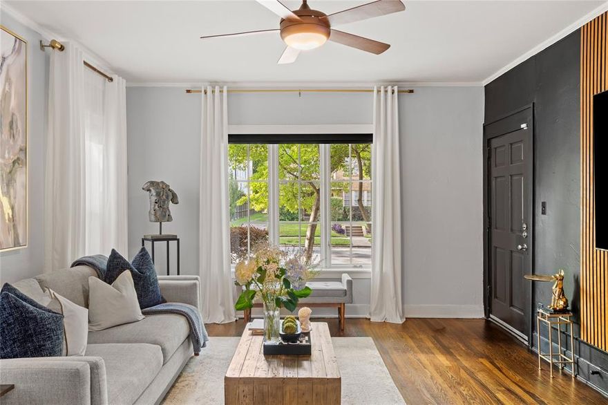 Don’t miss your opportunity to secure a home in one of Dallas’ most enviable locations. Just steps from The Shops of Highland Park and minutes to Highland Park Village, Equinox, Katy Trail, SMU, and some of the city’s best dining and shopping, this address truly puts you in the center of it all.

Inside, the home blends timeless 1930s charm with thoughtful updates. Beautiful hardwood floors run throughout, complemented by abundant natural light pouring in through updated windows. Electric shades add a layer of comfort and convenience, while a spacious full-size laundry room and an impressive amount of storage offer functionality rarely found in homes of this era.

Additional updates include a new water heater installed in 2024, and HOA dues that cover both water and lawn maintenance, making for an easy, low-maintenance lifestyle.

A rare opportunity to claim a piece of the city in this charming North Oak Lawn gem, where character, location, and livability come together effortlessly.