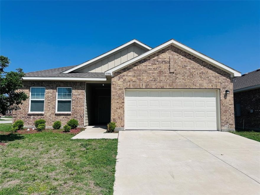 This 4-bedroom, 2-bath home features tons of natural light, thoughtful layout, modern colors and with contemporary finishes throughout. Open floor plan flows seamlessly from kitchen to living areas, perfect for daily routines and entertaining. Four generous bedrooms provide flexibility for home offices, guests, or hobbies. Located in Haslet with convenient access to major roads and shopping.  This home is ready for a new owner!