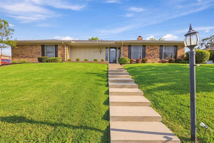 New Price! Prepare to be impressed by this gorgeous Ranch Style home in the well established Wedgewood neighborhood. This home has been lovingly cared for with updates throughout. 4 spacious bedrooms and 3 full baths will accommodate a variety of needs. Two bedrooms are separated by a Jack & Jill bath, while the Primary has a bath of its own. The third bathroom is in the hall, across from the 4th bedroom. Every window is fitted with 2 inch blinds and has window coverings as well. The primary bedroom has a French door leading to the back patio. Because the inside feels cozy but spacious you're sure to feel instantly at home. With 3 common areas, there is plenty of space for entertaining, playing, or simply spending quality time with loved ones. The outdoor space has not been overlooked either with beautiful St. Augustine grass in both the front and back. The landscaping is fairly low maintenance with native plants enhancing some of the spaces. There is a covered back patio perfect for relaxing and watching the birds who often feed in the large tree out back.  Although it has no garage, there is a large storage room accessible from the Den or Carport. The sprinkler system controls are located within the storage room. Come see for yourself, we don't think you will be disappointed!