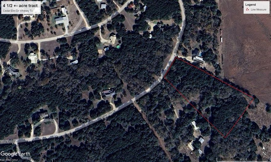 Beautiful four and one half acre tract in nice quiet neighborhood. Amazing tall old hard woods on property. Subdivision is deed restricted but has no HOA dues.