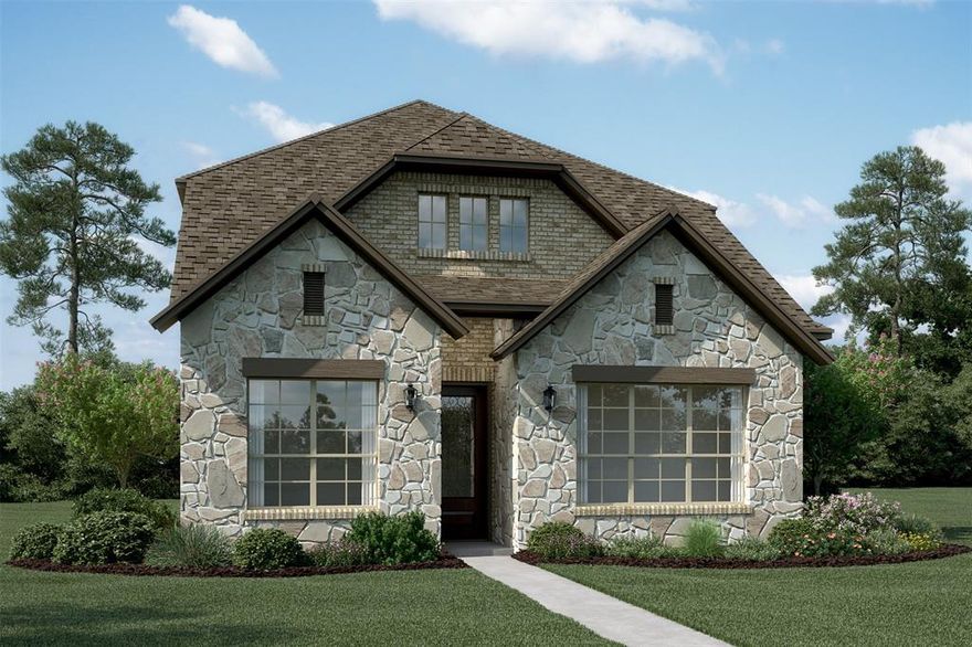 Located in the Villas at the Station community.  This fantastic new two-story family home has a welcoming open-concept kitchen, dining, and great room. The kitchen showcases upscale granite countertops, shaker cabinets, serving island, and stainless steel appliances! The Owner’s suite will provide a private oasis with an en-suite owner’s bath with a double-sink vanity, and a walk-in closet. Downstairs features a secondary bedroom one first floor!  Upstairs showcases 2 bedrooms, a full bath and a large game room.  Home has $46,900 in upgrades.