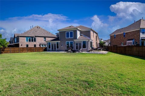 A home in Aubrey