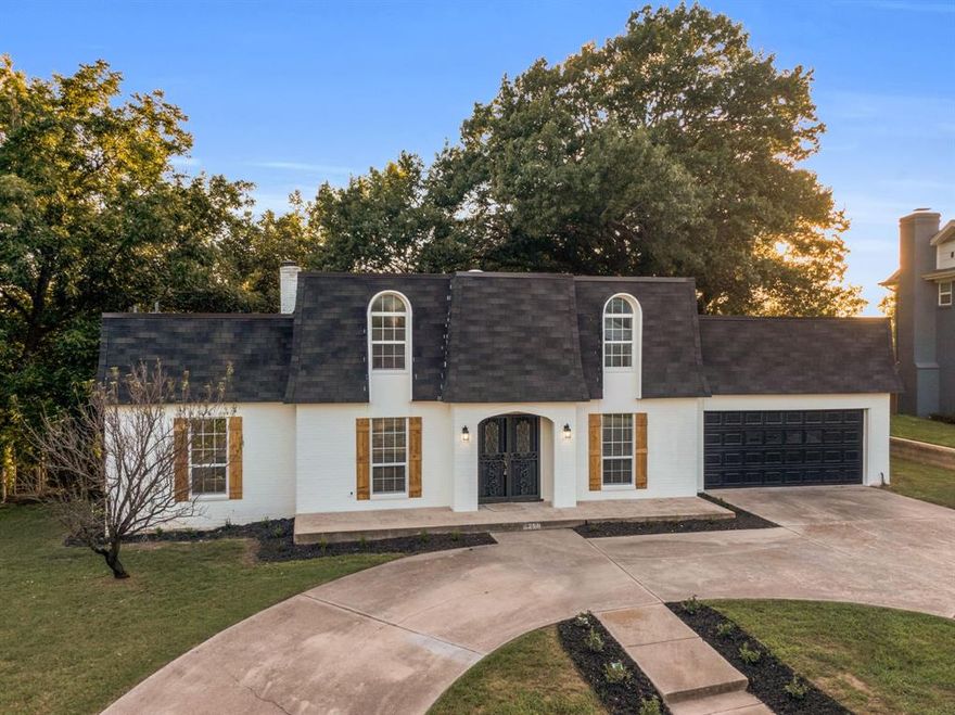 PRICED TO MOVE WITH AMAZING ASKING PPSQFT 

This one-of-a-kind French Country–inspired home has been thoughtfully remodeled and brought back to life. From the moment you walk in, you’ll notice the open-concept living area, highlighted by a dramatic exposed beam that draws your eye straight to the original stone fireplace—the true centerpiece of the home.

The kitchen and baths have been completely refreshed, featuring Calcutta-style countertops, beautifully refinished cabinetry, and a fully opened primary bathroom with a stunning, spa-like shower. Brand-new luxury vinyl plank flooring runs throughout the main level, with new carpet upstairs for added comfort.

This home isn’t just beautiful—it’s been fully dialed in behind the scenes. Major upgrades include a new roof, replaced AC condenser, cleaned plumbing lines, leveled foundation, and updated electrical, ensuring peace of mind for the next owner.

Perfect for entertaining and guaranteed to impress, this is a truly unique property at a killer price.
Priced to sell—schedule your showing before it’s gone. The home its self is not located in a FEMA floodplain (Zone X). Flood insurance is not required.