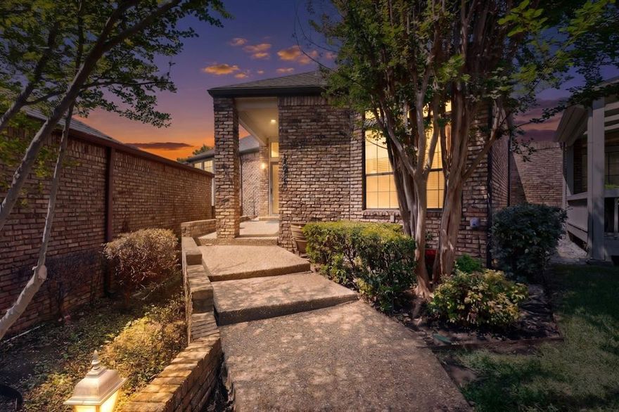 Discover the perfect blend of sophisticated design and functional luxury in this stunning transitional home, situated within a private, close-knit enclave in the heart of Central North Dallas. Offering a rare combination of high-end materials and a versatile floorplan, this residence is designed to accommodate a variety of lifestyles—from multigenerational living to the ultimate entertainer’s lifestyle.

As you enter, you are greeted by soaring ceilings and an abundance of windows that allow natural light to cascade throughout the home. The interior is finished in a timeless, neutral palette, accented by high-quality wood floors, natural stone tile and premium granite countertops. The thoughtful layout provides a seamless flow between the formal dining area, the spacious living room, and a dedicated wet bar, making it an ideal setting for hosting gatherings of any scale. The dine-in kitchen serves as the heart of the home, offering ample prep space and integrated storage solutions that extend throughout the entire property.

A standout feature of this property is the inclusion of two primary suites, each equipped with its own private ensuite bathroom. This unique configuration is perfect for roommates, extended family, or those seeking a truly private guest wing. The home is designed for growing in place, ensuring that the floorplan remains functional and accessible for years to come. The living space extends outdoors to a beautiful backyard oasis. Relax under the expansive covered patio or enjoy the large-sized sparkling pool, which features a recently replaced pump (2026) for peace of mind. Beyond the pool, the property offers a generous amount of green space.

Located just minutes from the area’s premier shopping and dining destinations, this home offers the privacy of a quiet neighborhood with the convenience of an urban lifestyle. This is a rare opportunity to own a well-maintained, high-caliber home in one of Dallas's most sought-after locations.