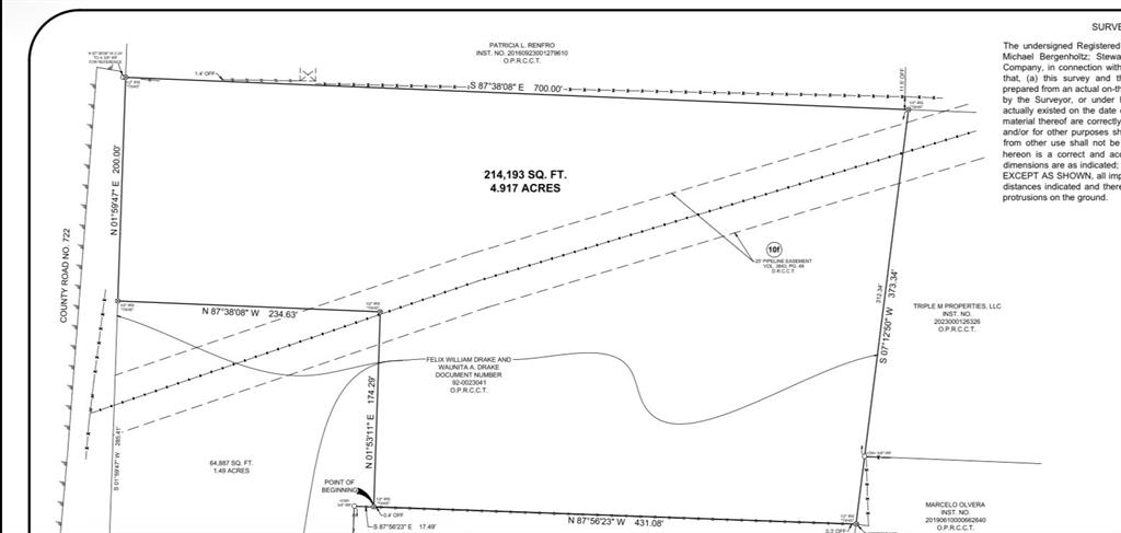TBD County Road 722