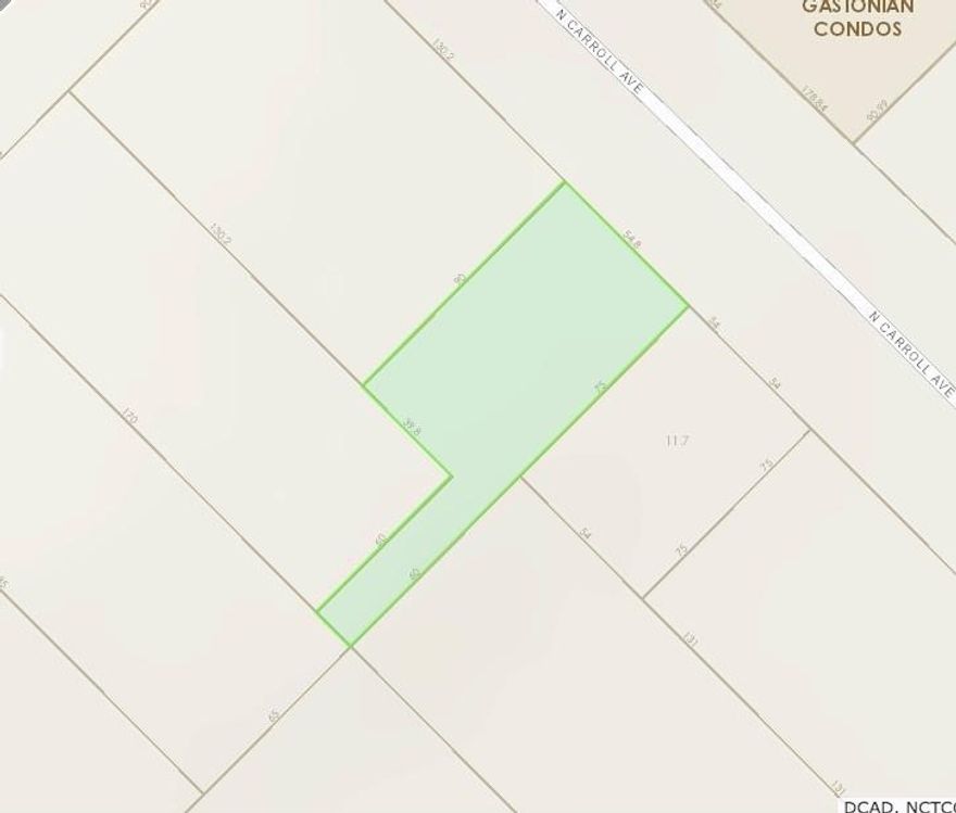 Vacant lot that is 5000 sq ft. This lot will be sold with the home listed at 713 N Carroll Ave.

Buyer to purchase a new survey.