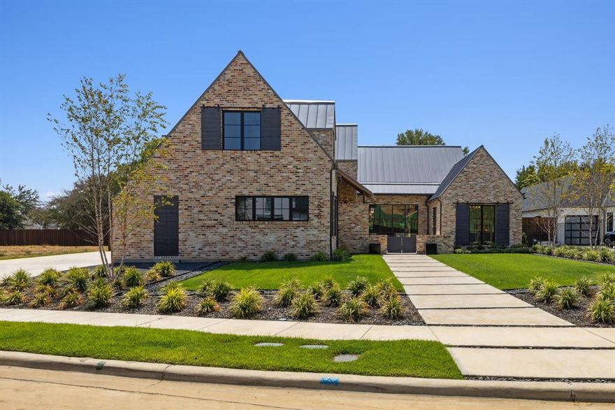 Home sweet home! Enjoy this new 5,145 SF, 5-bedroom, 1.5 story home built by Holmes Builders. Truly 1-story living with Master, Guest, Great Room, Kitchen, Laundry, Office, and Game Room downstairs. 3 additional bedrooms upstairs with a Game Loft and walk-in Attic with access to 2 of the 3 HVAC systems. Exterior finishes of reclaimed inspired brick, wood, and metalwork located in the roof, roof eaves, windows, and support columns. Huge glass walls! Oversized 2-1 garage split for room to park 3 cars, work bench area, and garage closet. South facing Pool & Spa combo built by Claffey symmetrically designed for the wide rectangular backyard. Great Room, Kitchen, Game Room, and Veranda layout is the ideal circulation space for entertaining large parties and makes simple relaxing a breeze too. Spacious Master Suite, private Office space, linear slot air diffuser, pocket doors, foam encapsulation, high performance HVAC windows doors, and the list goes on.