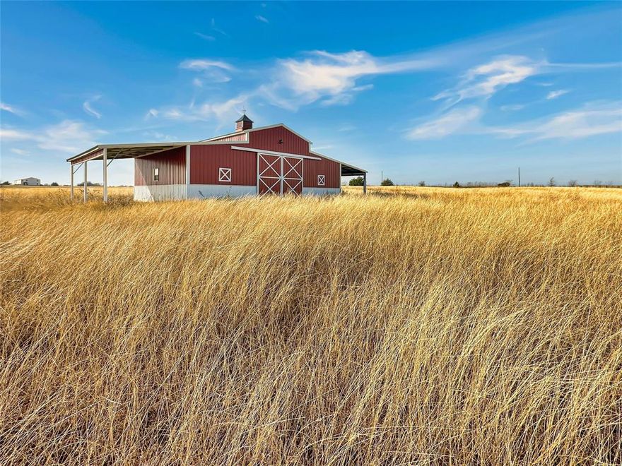 Looking for land in Blue Ridge, TX with freedom to build and room to roam? This 5-acre corner lot in Collin County offers level terrain, light deed restrictions, and no zoning ... perfect for a custom home, hobby farm, or quiet weekend escape. A 42x30 barn with electric is already on site, thoughtfully designed with interior divisions that make it easy to adapt for projects, storage, or small animals. Water and electric service are available at the road, and the property has direct access via County Road 501, with frontage on both intersecting sides of the parcel. Whether you are commuting to work or simply want a peaceful place to unwind, this location balances rural calm with nearby convenience. You'll be just minutes from McKinney, Melissa, and Anna, with grocery options like Kroger and H-E-B within a 15-minute drive. The property is served by Blue Ridge ISD and offers a quiet, open setting with gorgeous skies and plenty of room to breathe. It’s also close to Lake Lavon, providing access to boating, fishing, and recreation. With no HOA and flexible use potential, this land gives you the freedom to create your own space in one of North Texas’ most quietly growing areas. Blue Ridge continues to attract attention for its small-town charm, open landscapes, and long-term investment appeal.