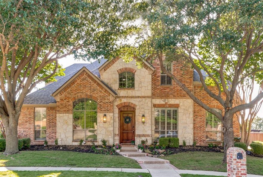 Beautifully updated home in the highly desirable Stonebridge Ranch community offering an exceptional floorplan with 2 bedrooms downstairs, including a spacious primary suite, plus 2.5 baths on the main level. Upstairs features 3 additional bedrooms, 2 full baths, a large game room, and dedicated media room, providing plenty of space for entertaining and multi-generational living. This well-maintained home is loaded with major upgrades and thoughtful improvements, including a new roof, foundation repair with lifetime warranty, new cooktop, new tankless water heater, updated HVAC system with one unit replaced, and regularly serviced & maintained systems. Additional enhancements include a renovated pergola with new wood rafters and fresh stain, professionally washed and stained fence, attic reinforcement, new front door sconces, partial interior repaint, and all new smoke detectors. Enjoy the outdoor living space, functional layout, and pride of ownership throughout. Conveniently located near shopping, grocery stores, dining, parks, and major highways, this prime location offers both comfort and accessibility. 
Over $75K in improvements and maintenance have been invested into this move-in-ready home!!!