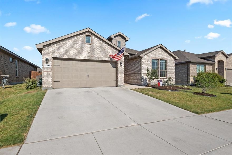 Welcome to Your Dream Home in Northstar Ranch- 
Discover the perfect blend of comfort, community, and convenience in this beautiful 4-bedroom, 2-bathroom home located in the highly desirable **Northstar Ranch** in Haslet, Texas. This is more than just a house; it's a gateway to a vibrant lifestyle filled with opportunities for family fun and relaxation.
Step inside and be greeted by an open and inviting living and dining area, flooded with natural light. This versatile space is perfect for entertaining friends and family or simply enjoying everyday life. The home's thoughtful layout provides a seamless flow, making it easy to host gatherings of any size.
Outside, the spacious backyard is a blank canvas, ready for your personal touch. Whether you envision a lush garden, a play area for kids, or a tranquil retreat, the possibilities are endless. Unwind after a long day on the back porch or take a leisurely stroll to one of the nearby parks.
Unmatched Community Amenities
Living in Northstar Ranch means having access to an incredible array of amenities right at your fingertips. You will love the multiple pools, splash pad, and playgrounds, which provide endless opportunities for outdoor fun. The community's indoor amenity center offers year-round entertainment with a game room and event space. Plus, with over two miles of pedestrian-friendly sidewalks, you can enjoy scenic walks or runs throughout the 750-acre development.
Top-Rated Schools and Prime Location
Everybody will appreciate the prime location within the top-rated **Northwest Independent School District (NISD)**. This home is conveniently within walking distance of the new elementary school and just a short distance from the middle school, making the morning school run a breeze.
Don't miss your chance to own a piece of this sought-after community. This home offers a fantastic lifestyle in a prime location and at a great price. Seller will include washer dryer and refrigerator