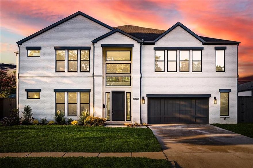 Bright and full of luxury in Midway Hollow and Dallas' Private School Corridor! This brand new home is full of designer upgrades and custom finishes with no detail overlooked. Kitchen features GE Monogram appliances, including a commercial cooktop, a pantry-prep kitchen with second sink and dishwasher plus room for a second refrigerator. Bar and wine room located next to the kitchen features a built-in wine fridge, bottle storage, ice maker and built-in beverage cooler. Oversized Laundry Room includes a pet wash, sink and pass through to Primary Closet. Enjoy outdoor living on the covered patio directly from the Family Room or on the second level you can enjoy indoor-outdoor entertaining in the Game Room and attached Covered Balcony patio. Come see this custom stunner and fall in love with all the exquisite details!