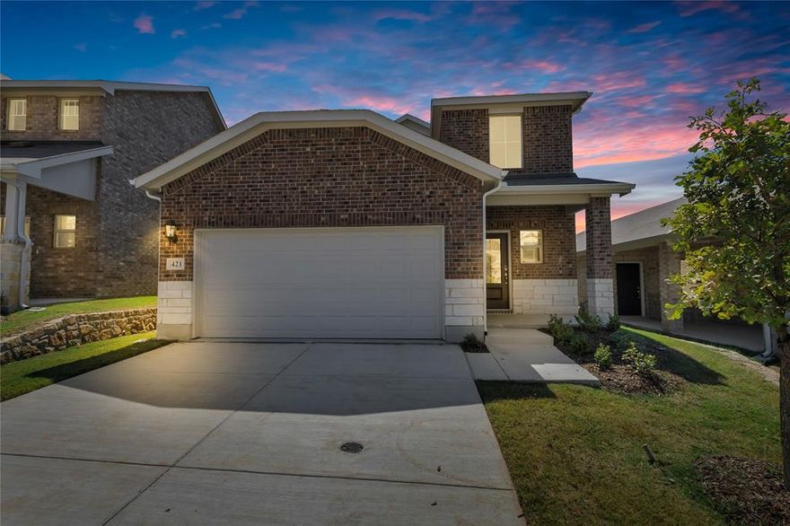 Priced to lease fast! Beautiful Brand new home that comes with full appliances, pet friendly, McKinney ISD, and Affordable! Situated right off of 380 for easy travel, or take the scenic route through the backroads, only 20 or so minutes away from Downtown McKinney, Fairview and Allen. This New Meritage Built home awaits you, be the first to live in it!

This energy-efficient home comes fully equipped with a washer, dryer, and stainless steel appliances, including the fridge. Enjoy outdoor living with a covered backyard patio. The community offers parks, walking trails, and a pool for added convenience and recreation. The kitchen includes stainless steel appliances, a walk-in pantry, a breakfast nook, and a window seat. A spacious primary suite offers a dual sink vanity, a walk-in shower, and a large walk-in closet.

Priced at $2,250 per month, this home is available now and priced to lease fast. Take advantage of the no-risk application process, where pre-qualification is completed before any application fees are charged. Contact me today to schedule a viewing.