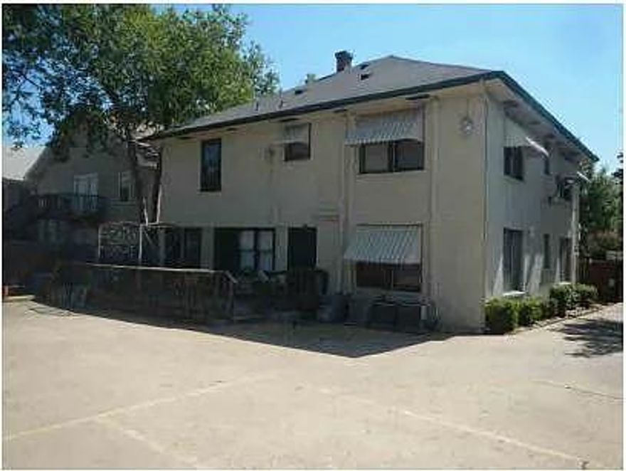 DO NOT DISTURB TENANTS, NO SHOWINGS UNTIL ACCEPTABLE EXECUTED OFFER.  Come check out this RARE quadruplex located in a quickly developing and growing area is East Dallas within walking distance to the famous Swiss Avenue. The property is perfect is you're looking to generate income and watch your property value increase with the number of teardowns happening in this area. Three of the units are 1 bed, 1 bath, and the last unit is a 2 bed, 1 bath. The 1 bed units are currently being leased at $1,085, $1,135, and $1,000 respectively and the 2 bed unit is being leased for $1,375. All of these rent numbers are way under market rent for this area and after renovating and updating each unit there is a value add play for the buyer. Other updates from the current owner include - All PVC waste lines, 3 of the 4 HVAC units have been replaced the last 5 years, and the roof was replaced in 2012. All tenants pay their own electric, the tenants on the top units pay their water, on the bottom units the owner pays water with no charge back to them.