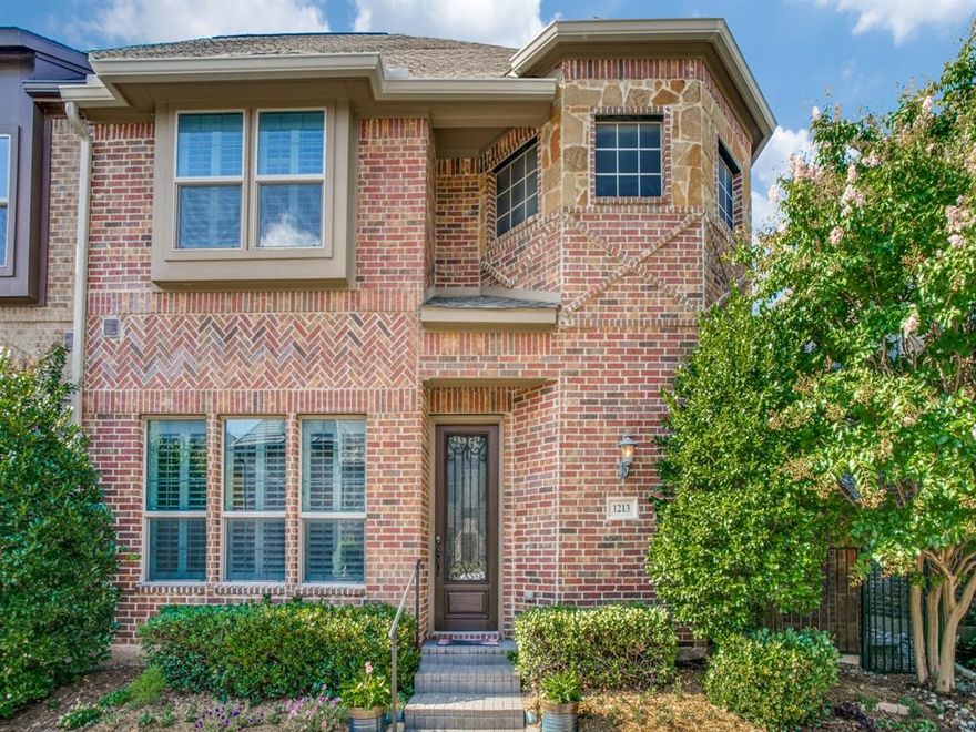 Beautiful townhome in the heart of Keller! Located close to nearby parks, dining, and entertainment. This gorgeous neighborhood boasts cobble stone roads with quick access to Keller Parkway. Home offers an updated kitchen, full size stackable washer and dryer hook-ups, refrigerator and enclosed patio with additional kitchen. Live worry free with the outside maintenance covered by HOA, and astro turfed back yard. Escape to your own private patio on side of the home with an outdoor fireplace making it easy to relax after a long day.