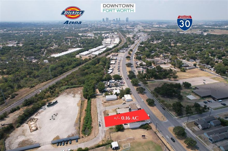 Located in the bustling heart of Fort Worth, this blank canvas on E Lancaster Ave awaits your business dream. Offering 0.163 acres of undeveloped land, this gem is zoned for Commercial use with a Retail designation, making it an ideal spot for businesses ranging from boutique shops to eateries and professional services. Near cultural district, 15 minute drive to Texas Christian University, and 4 minute drive to Texas Wesleyan University. No Wholesalers.

Buyer to verify all info contained in listing.