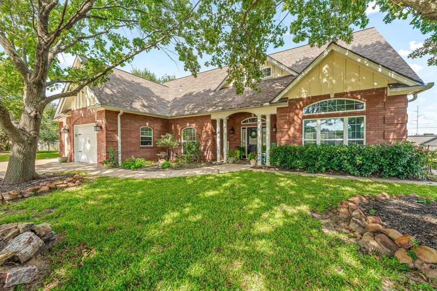 Welcome to your dream home at 1517 Oakwood in Stephenville, TX!

This stunning home is situated on a large lot in a quiet cul-de-sac. This property offers the perfect blend of privacy and convenience. Boasting 4 spacious bedrooms and 3 bathrooms, there is ample space for your family to grow and thrive.

One of the standout features of this home is the master closet, which doubles as a safe room for added security and peace of mind. Step outside to the large backyard, complete with a peaceful patio surrounded by lush trees, creating a serene oasis for relaxation and outdoor entertaining.

For those who love to tinker or need extra storage space, you'll appreciate the 30 x 35 new shop with electricity and rollup doors, perfect for housing all your tools and toys. The updated kitchen is a chef's delight, featuring modern appliances and plenty of counter space for meal prep. The open concept layout seamlessly connects the kitchen to the living areas, creating a warm and inviting atmosphere throughout the home.

Enjoy the natural light and serenity of the sunroom. Ideal for cozying up with a book or enjoying your morning coffee. The open concept layout of the home allows for seamless flow between the living spaces, making it perfect for hosting gatherings with friends and family.

Don't miss out on the opportunity to make this house your forever home!
