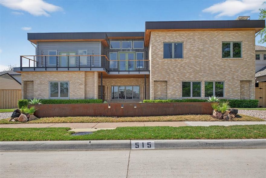 A fully renovated, striking, contemporary residence just blocks from White Rock Lake and highly desirable Hexter Elementary. This fully renovated 5-bedroom, 4 full and 2 half bath home offers 4,506 square feet of thoughtfully designed living space with exceptional natural light, soaring ceilings, and refined modern finishes. The home features three expansive living areas in an open and airy feel. The kitchen is designed for both function and style, featuring granite countertops, custom cabinetry and tile backsplash, and new smart stainless steel appliances. A pass-through countertop breakfast bar opens to the multi-level living and dining areas. Highlghts: 2 large walk-out balconies, covered patio, and primary bedroom deck; oversized two car garage, and circular front drive; red oak hardwood floors throughout; Brazilian teak soffit; floating vanities; large laundry pantry with sink; and built-in closets. A rare opportunity to own a custom modern home in a premier location.