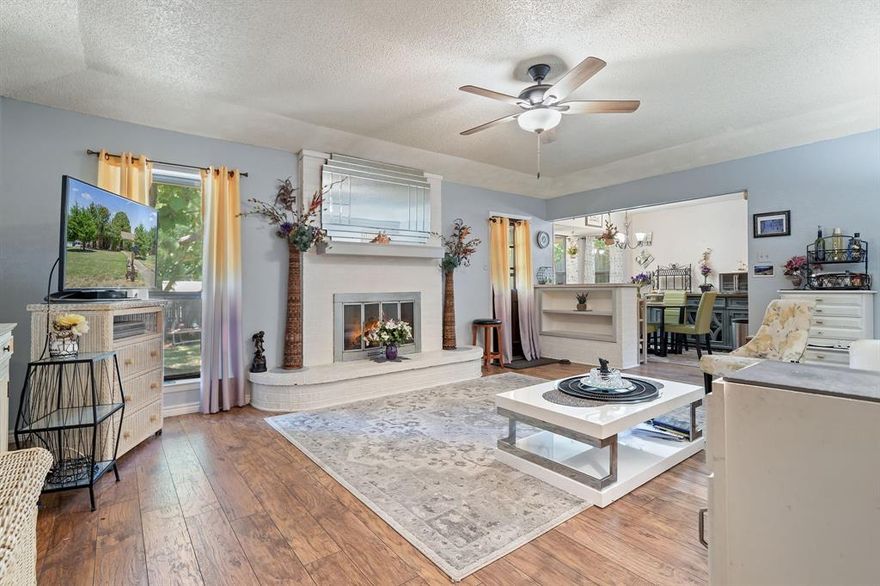 Discover the perfect blend of comfort, style, and functionality in this beautifully maintained 4-bedroom, 2-bath home located in one of Grapevine’s most desirable neighborhoods. Thoughtfully designed for modern living, the spacious layout welcomes you with a light-filled living area and a warm, inviting atmosphere that instantly feels like home.

The heart of the home is the well-appointed kitchen—perfect for both everyday meals and lively gatherings. A standout feature is the professionally converted garage, now a private bedroom complete with its own kitchenette. This flexible space is ideal as a guest suite, home office, or income-producing rental unit.

Step outside to enjoy a serene backyard oasis with plenty of room for relaxation, play, or entertaining under the stars.

Just minutes from top-rated schools, historic downtown Grapevine, shopping, dining, and major highways, this home offers the perfect balance of convenience and charm. Whether you’re searching for a forever home or an investment with rental potential, this property checks all the boxes.

Don’t miss your chance to own a truly versatile gem in the heart of Grapevine!