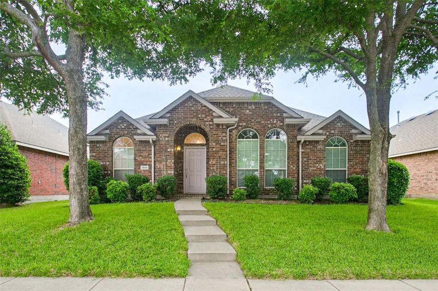 Beautifully maintained by its original owner, this charming one-story home in Allen, offers comfort, convenience, and pride of ownership throughout. Freshly updated with new interior paint, brand-new carpet, and partial window replacements, this home is move-in ready. Inside, you’ll find a versatile formal dining room that can easily function as a home office or study. The spacious kitchen and breakfast area feature stainless steel appliances and flow seamlessly into the inviting family room, creating an open-concept layout perfect for everyday living and entertaining—all overlooking the backyard with privacy fence. The private primary suite offers a large ensuite bathroom and an oversized walk-in closet. Two additional bedrooms are thoughtfully split from the primary, providing ideal privacy for family or guests. Enjoy access to Brookside community amenities including a pool, playground, and walking trails—making this home the perfect blend of location, functionality, and lifestyle. Ideally located within walking distance to Heritage Park’s scenic trails and just minutes from Oak Point Park & Nature Preserve, Collin College Spring Creek Campus, and East Plano amenities.  All information deemed reliable, buyer and buyers agent to verify schools, room sizes, HOA etc. All staging is virtual.