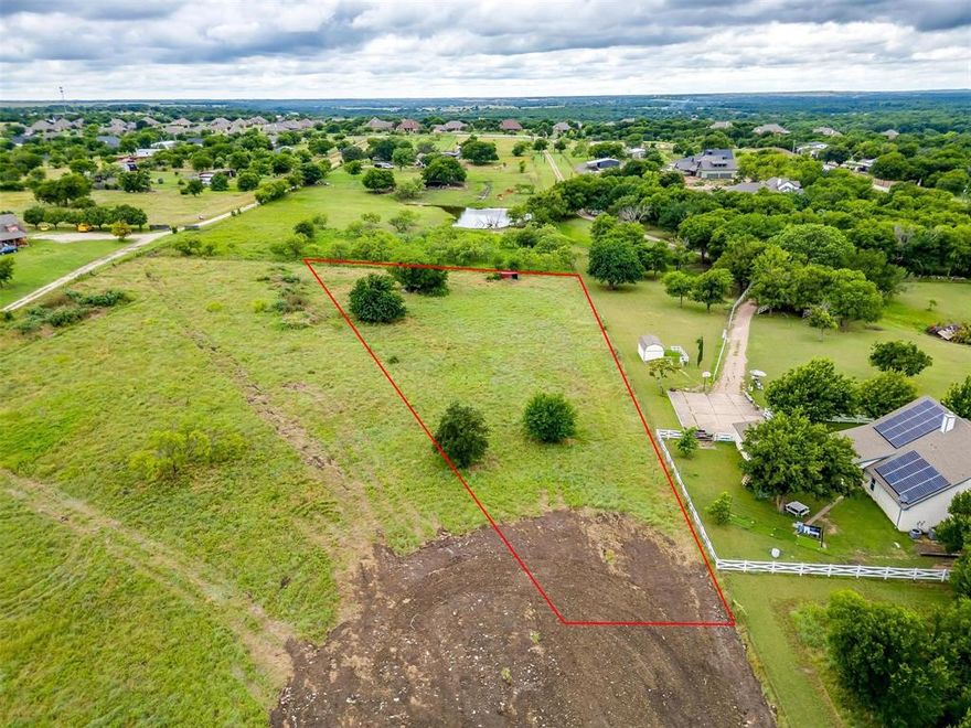 We’re thrilled to present a brand-new community featuring spacious 1-acre + unimproved lots, exclusively for homes
built by BT Builders—ideal for those looking to escape the city while staying connected. Each lot is zoned to highly rated
Benbrook schools, with well and septic systems, no city taxes, and ATT fiber internet access. Located minutes from the
lake and just a 20-25 minute drive to downtown Fort Worth via Chisholm Trail Parkway, this community offers the
perfect balance of tranquility and convenience. Demand is high, so don’t miss your chance to secure one of these
sought-after properties. For pricing, layout, proposed deed restrictions, and additional information, contact listing
agent. To schedule a tour or learn more, reach out to us today—these lots won’t last long!