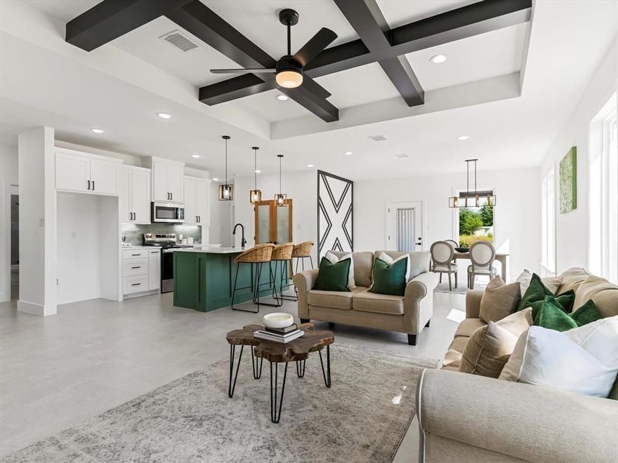 Welcome to 1621 County Road 4764, Boyd, TX!
This stunning custom house offers the perfect blend of country living and contemporary design. Featuring 4 spacious bedrooms, 2 full baths, and a 2-car garage, this custom-built home sits on a generous 2.09-acre lot, providing plenty of space and privacy. Inside, you’ll find thoughtfully designed details throughout modern finishes and stylish accent walls this home also has a private water well perfect to water your garden. With its open layout and cozy design details this property is ideal for families or anyone seeking space and serenity. An added bonus the neighboring home is nearly complete and will be available soon, making this a wonderful opportunity for those looking to live near family or create a family compound. Don’t miss your chance to experience the best of country living in this inviting modern home. Schedule your showing today!