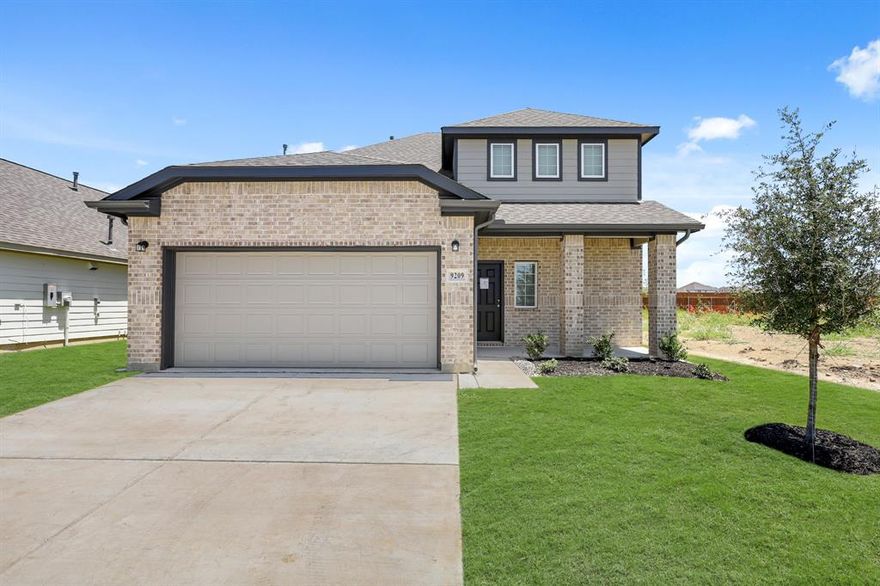 Welcome to Rocky Creek Crossing, Legend's newest community in Fort Worth, TX! The Andria floorplan is a spacious 2-story home, featuring 3 bedrooms, 2.5 bathrooms, game room, and a 2-car garage. This home has it all, including privacy blinds and vinyl plank flooring throughout the first-floor common areas! The gourmet kitchen is sure to please with 42-inch white cabinetry, granite countertops, and stainless-steel appliances! Retreat to the first-floor Owner's Suite featuring a beautiful bay window, granite countertops, an oversized shower, and a huge walk-in closet. Enjoy the great outdoors with full sod and a covered patio! Don’t miss your opportunity to call Rocky Creek Crossing home, schedule a visit today!