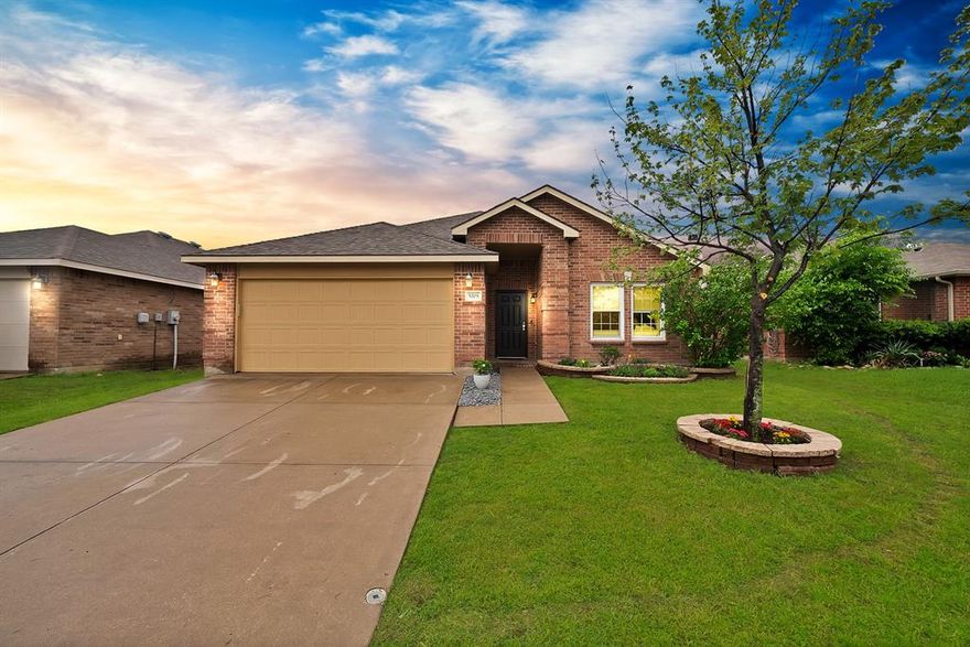 Welcome to this beautifully maintained 3-bedroom, 2-bath home located in a desirable community with fantastic amenities and within walking distance to local schools! Pride of ownership shines throughout with recent updates that include fresh interior paint and stylish new LVP flooring, offering a clean and modern feel. The spacious floor plan features an oversized primary suite with plenty of room for a sitting area, workspace, or reading nook. The inviting eat-in kitchen offers ample cabinet and counter space, making it ideal for everyday living and casual entertaining.

Natural light fills the home, while the functional layout and generously sized secondary bedrooms make the space both comfortable and practical. Enjoy the added benefit of wonderful neighborhood amenities and a location convenient to shopping, dining, and major thoroughfares. This move-in ready home offers the perfect blend of comfort, convenience, and community.