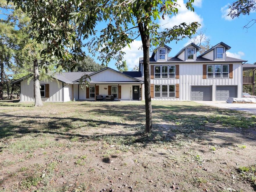 Experience the perfect blend of privacy, space, and modern updates at 8213 Smith Ln in Kaufman, TX. This beautifully renovated 7-bedroom, 3-full, 2-half bath home sits at the end of a long private drive, surrounded by open land for a true country feel.

The home features a private studio apartment with its own balcony entrance, full kitchen (stove, fridge, dishwasher, and eat-in island), and full bathroom, perfect for guests, in-laws, or rental income. Upstairs, you’ll find an oversized bedroom ideal as a second primary suite, large office, or flex space. Walking outside to the oversized back yard with access to a spacious unfinished area ready to be customized into your dream addition.

Every detail of this home has been thoughtfully redone, including new windows, siding, HVAC systems, water heaters, plumbing, septic tank, chip-and-seal driveway, and roof. With two laundry areas and a large chicken coop, this property offers modern convenience and rural charm in one.

A rare opportunity to own a fully refreshed home with room to grow, create, and enjoy the peace of country living just minutes from town.