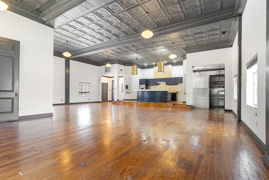 Wow! . This 100 year old St Mary's Church conversion has six bedrooms on one side and 1 bedroom with study on the other. Enormous industrial style design with concrete floors and brick walls, hardwood floors and tall ceilings in the sanctuary. This unique property was converted to residential use twenty five years ago. It makes a great live work space with private offices, multiple entries, large kitchen, and a private back yard. The property was leased over the last year and a half, but has recently been vacated and ready for its new Owners to come live this dream.