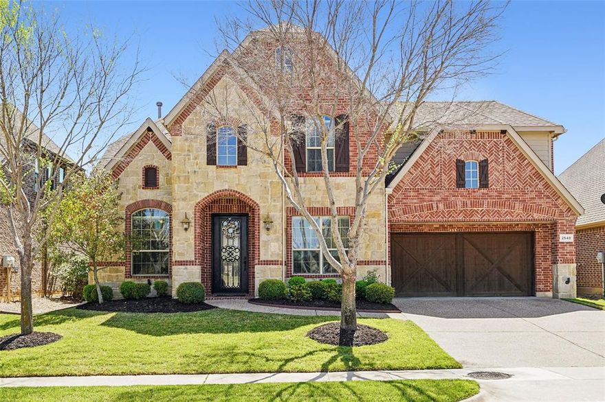 ***SHOWINGS TO BEGIN AT 10AM ON SATURDAY, MARCH 28TH***Welcome to this beautifully maintained one-owner home in the highly sought-after golf community of Trophy Club, served by award-winning Northwest ISD. This spacious residence offers 3 bedrooms plus a dedicated office with built-ins, a formal dining room, and a dramatic two-story living room filled with natural light from a stunning wall of windows anchored by a beautiful 2 story stone fireplace. The primary suite is conveniently located on the main floor and features a private en-suite bath for a relaxing retreat. The heart of the home is the well-appointed kitchen with granite countertops, a large island ideal for gathering, and all new GE Café line appliances installed in 2025. Upstairs you’ll find two additional secondary bedrooms along with a versatile game or media room, perfect for entertaining or everyday living. Recent updates include fresh interior paint, new downstairs carpet, freshly stained fencing, and brand-new sod throughout the yard. The oversized backyard offers plenty of space for play, pets, or the future addition of a pool, while the extended stamped concrete patio provides the perfect setting for outdoor living and entertaining. Ideally located just minutes from shopping, dining, Fidelity, and the new Charles Schwab World Headquarters, with convenient access only 15 minutes west of DFW International Airport, this home combines comfort, style, and an exceptional location in one of the area’s most desirable communities. *Roof replaced in 2021*