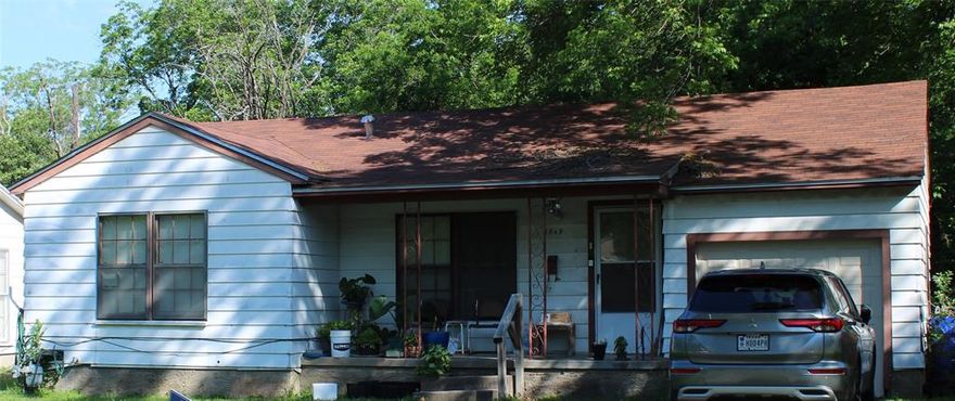 Good rental property. Current lease thru 3.31.26 at $1,100 monthly